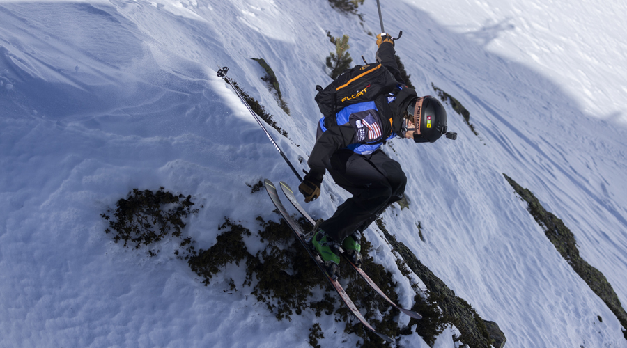 Andorra serà l'epicentre del freeride mundial de l'1 al 6 de febrer de 2026 (J. Bernard / Ordino Arcalís)