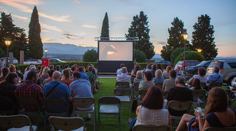 Una de les projeccions del certamen (Delegació del Govern de la Generalitat de Catalunya a Andorra)