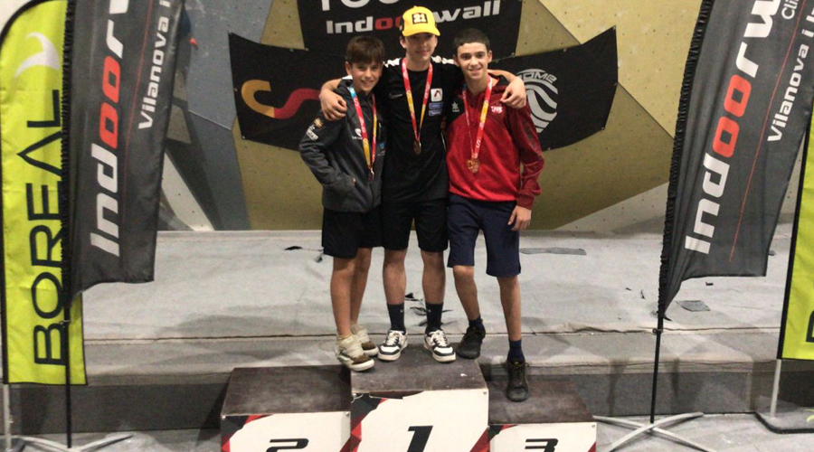 L'andorrà, Nicolau Taulats, dalt de tot del podi (FAM)