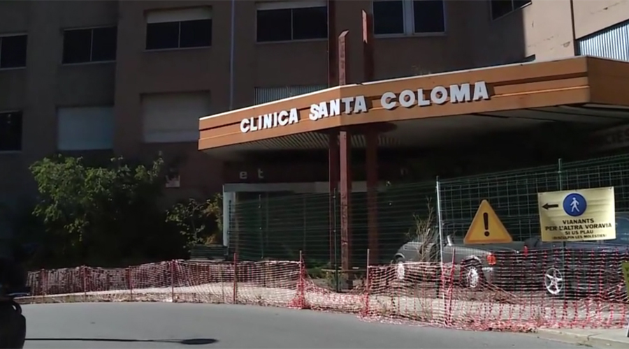 Façana de l'antic hospital de Santa Coloma (AndorraDifusió)