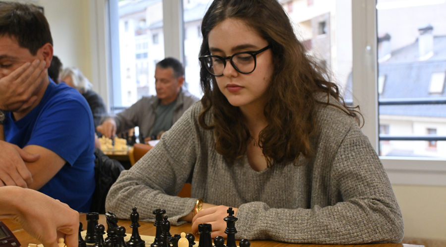 L'escaquista andorrana, Ariadna de la Riva (FEVA)