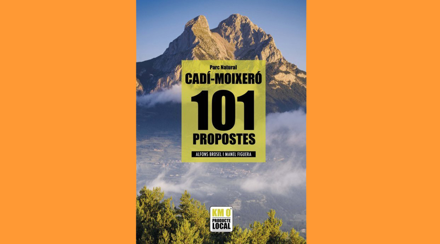 Coberta de la guia 'Parc Natural Cadí-Moixeró. 101 propostes' (Efadós)