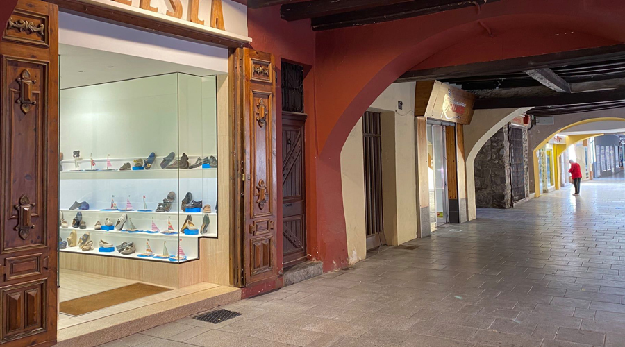 Porxos del carrer Major de la Seu d'Urgell