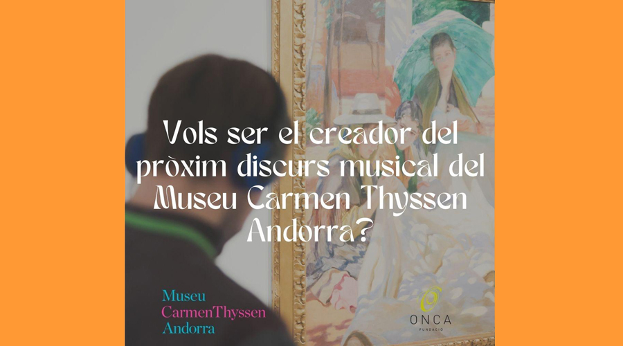 Cartell anunciant el concurs convocat pel museu i la Fundació ONCA (MCTA)
