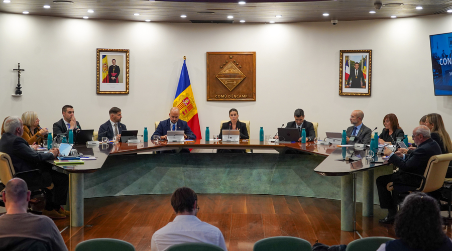 Consell de Comú del mes d'octubre a Encamp (Comú d'Encamp)