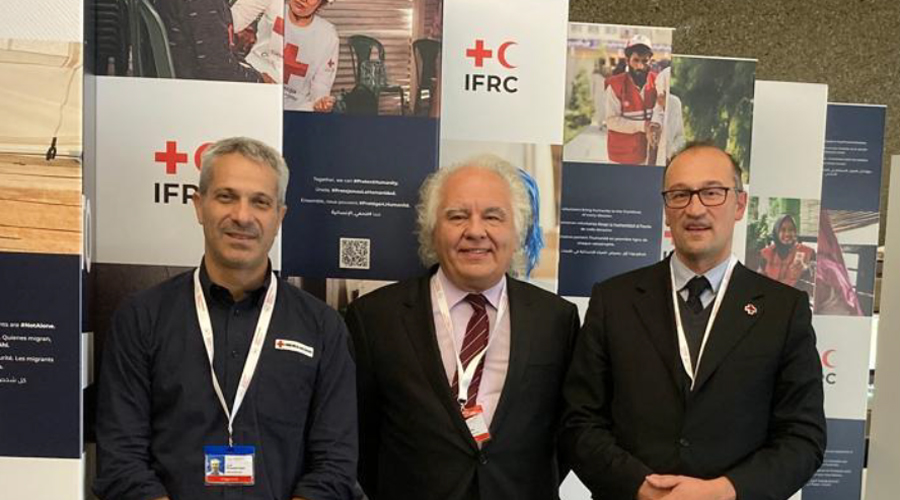 La Creu Roja Andorrana és a la trobada que se celebra a Ginebra. Foto: Cedida