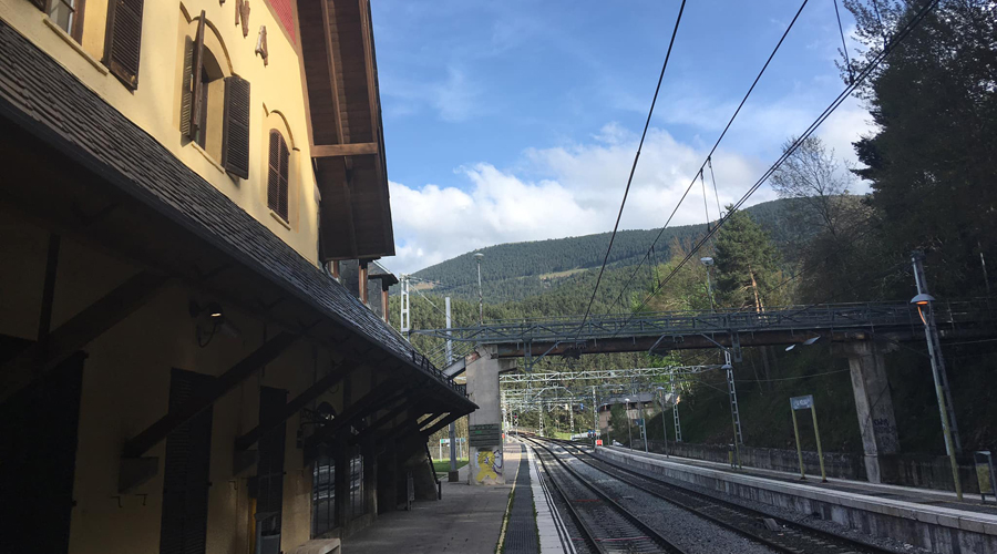 Estació de tren de la Molina (Foto: RàdioSeu / arxiu)