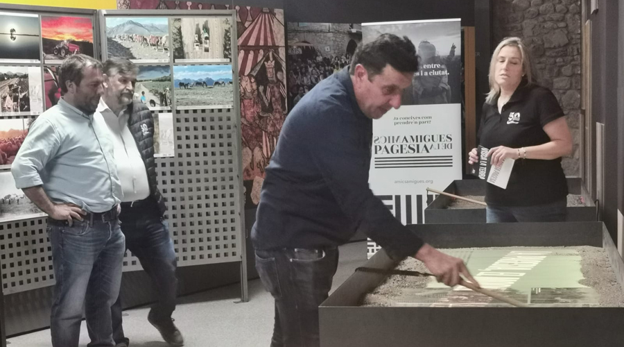 Exposició d'Unió de Pagesos a Bellver de Cerdanya