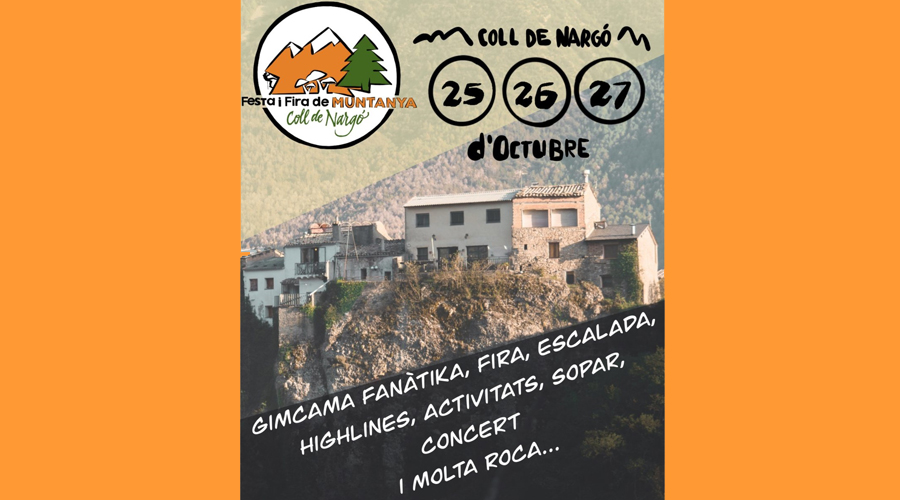 Cartell anunciant la Festa i Fira de Muntanya de Coll de Nargó