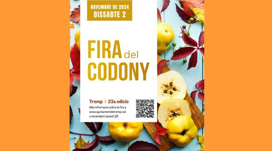 Cartell anunciador de la Fira del Codony de Tremp