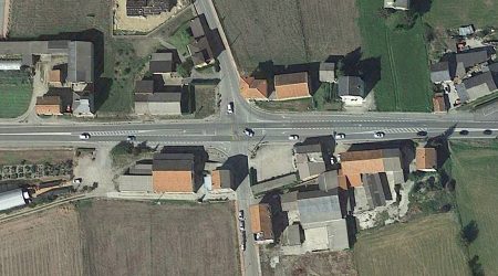 El punt on es construirà la nova glorieta