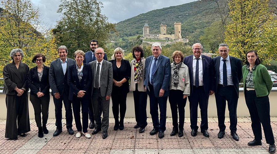 Els membres del Grup d’Amistat Andorra-França (Consell General)