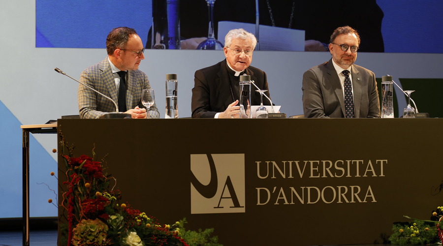 Xavier Espot, Joan-Enric Vives i Juli Minoves (UdA)