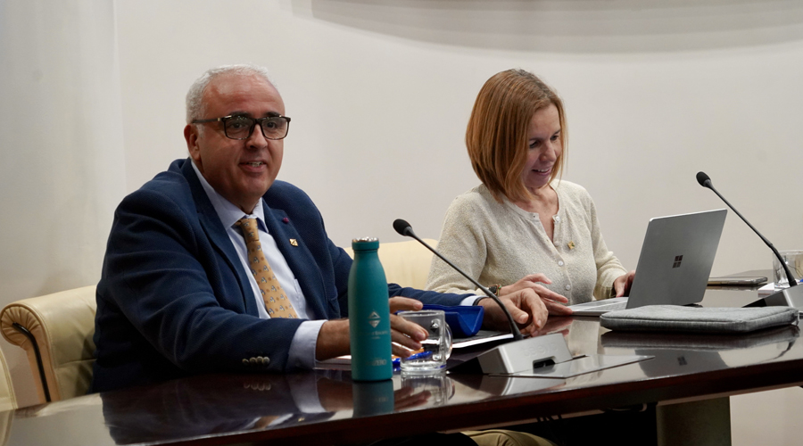 Josep Lluís Agudo i Marta Pujol. Foto: Comú d'Encamp
