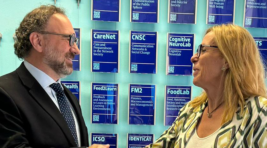 Els rectors, Juli Minoves i Àngels Fitó (UdA)