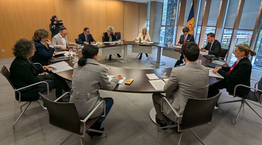 Reunió de la Junta de Presidents de Grups Parlamentaris (Consell General)