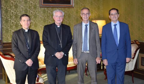 Josep-Lluís Serrano, Joan-Enric Vives, Pere Pastor i Eduard Ibáñez