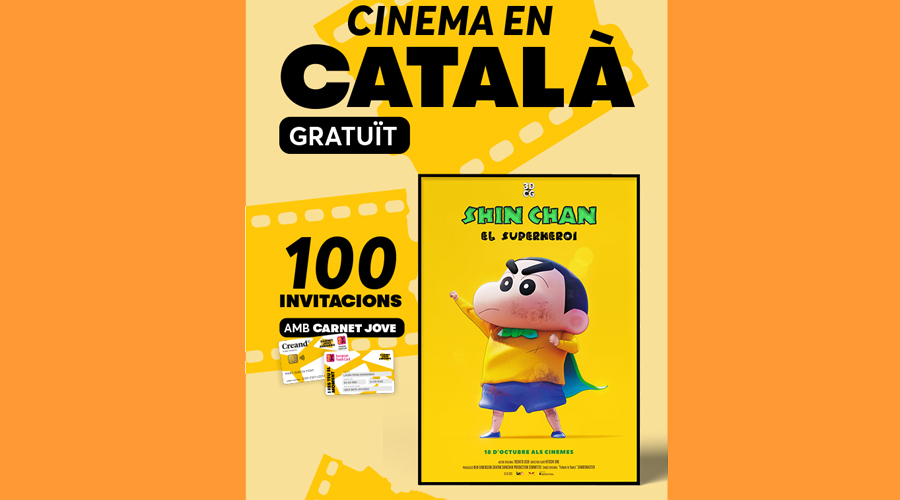 "Shin Chan. El superheroi" és la primera proposta (Carnet Jove Andorra)