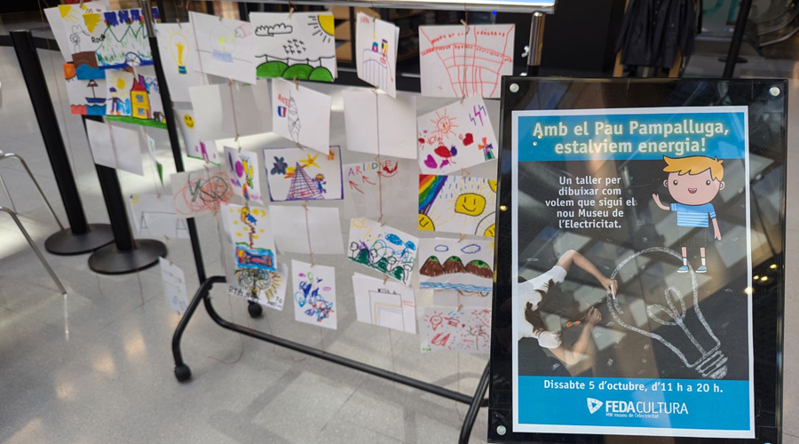 Imatge del taller realitzat aquest passat cap de setmana (FEDA Cultura)