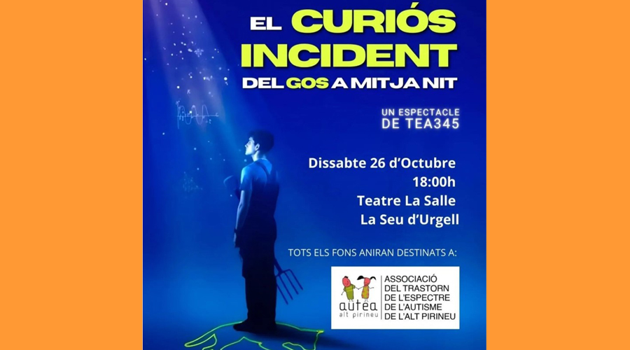 Teatre a la Seu amb 'El curiós incident del gos a mitjanit'