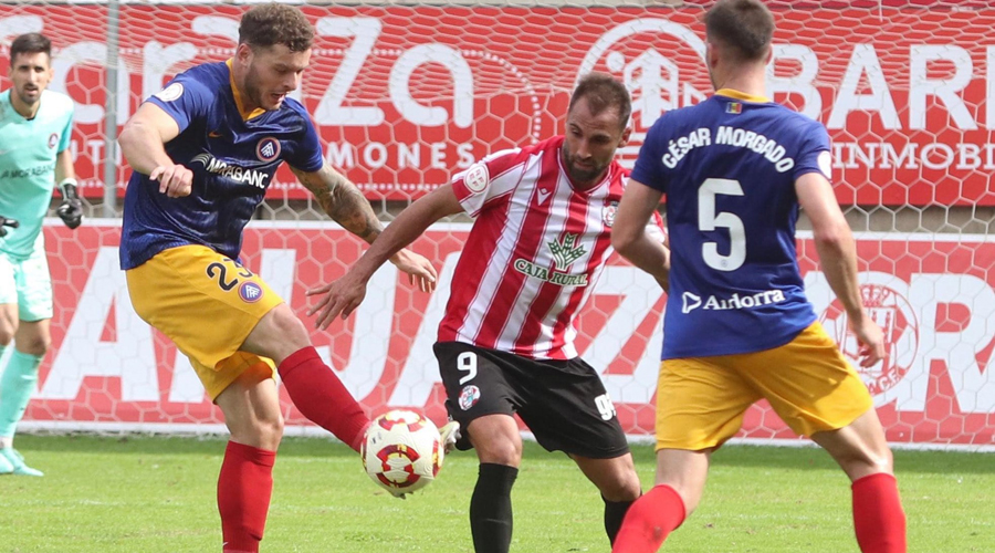 Imatge del Zamora contra l'FC Andorra. Foto: Club