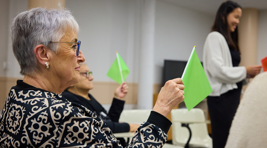 La primera sessió de cocreació va tenir lloc el 29 d'octubre a la Fundació Sant Hospital de la Seu d'Urgell (Govern.cat)