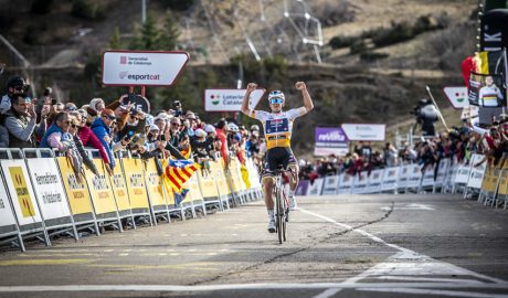 Victòria del doble medallista olímpic i campió del món, Remco Evenepoel, l'any passat a la Molina