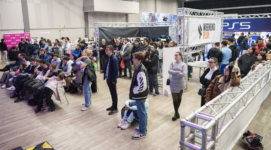 Una de les imatges que ha deixat el Saló del videojoc (Andorra Telecom)