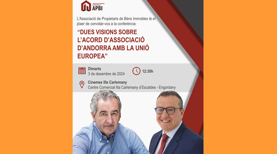 Cartell anunciador de la conferència a càrrec de Bartumeu i Rodríguez Miñana