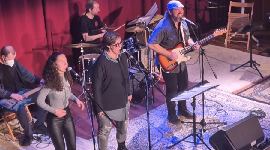 Una de les actuacions del concert solidari de diumenge (Creu Roja Andorrana)