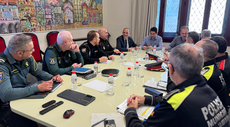 Junta Local de Seguretat a l'Ajuntament de la Seu (Subdelegació del Govern espanyol a Lleida)
