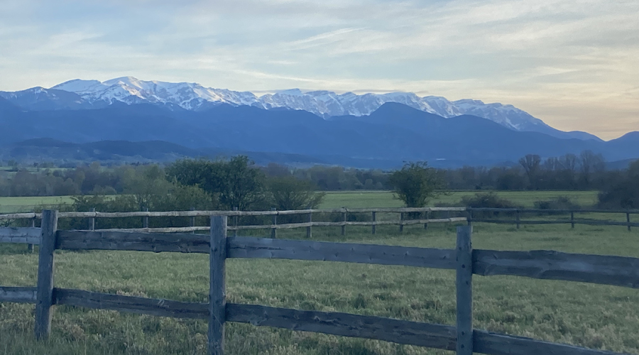 El municipi de Fontanals de Cerdanya, amb el Cadí al fons (RàdioSeu)