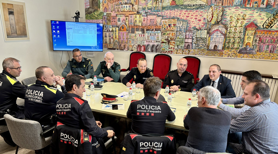 Reunió anual de la Junta Local de Seguretat de la Seu d'Urgell