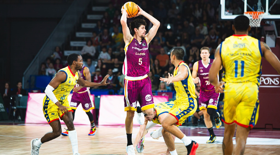 Lleida 80 - Andorra 70. Foto: ACB