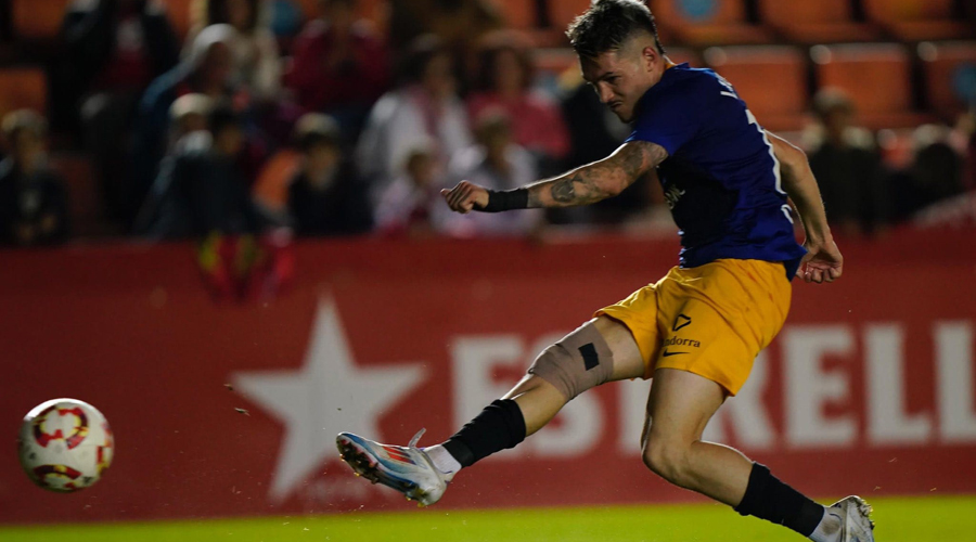 Empat a un gol entre el Nàstic i l'Andorra a Tarragona. Foto: FC Andorra