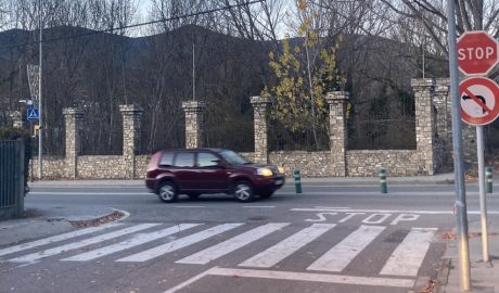 Un pas de vianants a la Seu