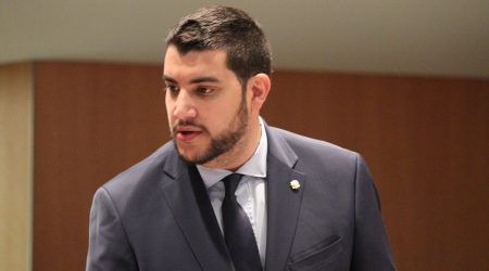 El president del Partit Socialdemòcrata i conseller general, Pere Baró