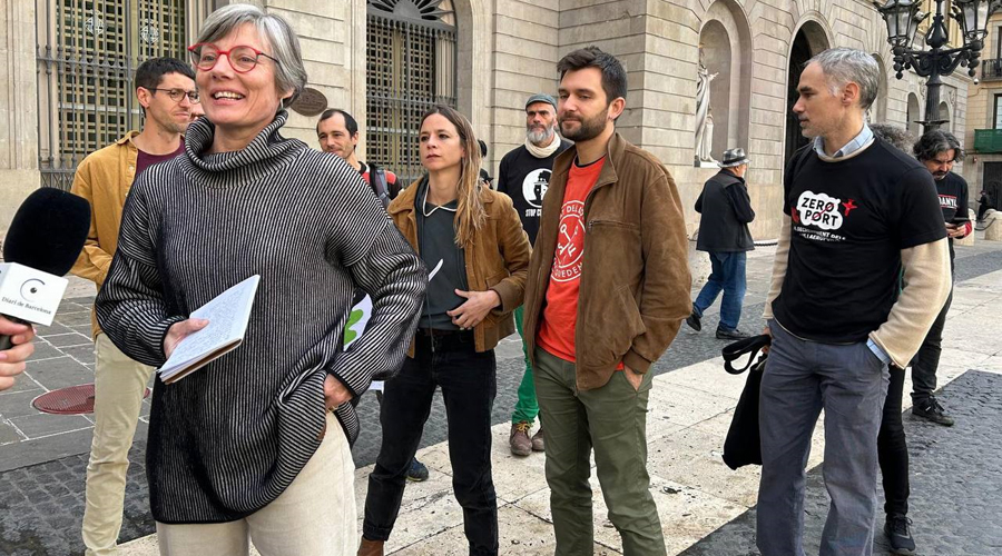 Els col·lectius que defensen un habitatge digne atenent els mitjans de comunicació a Barcelona (RàdioSeu)