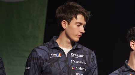 El jove esquiador andorrà, Àlvar Calvo