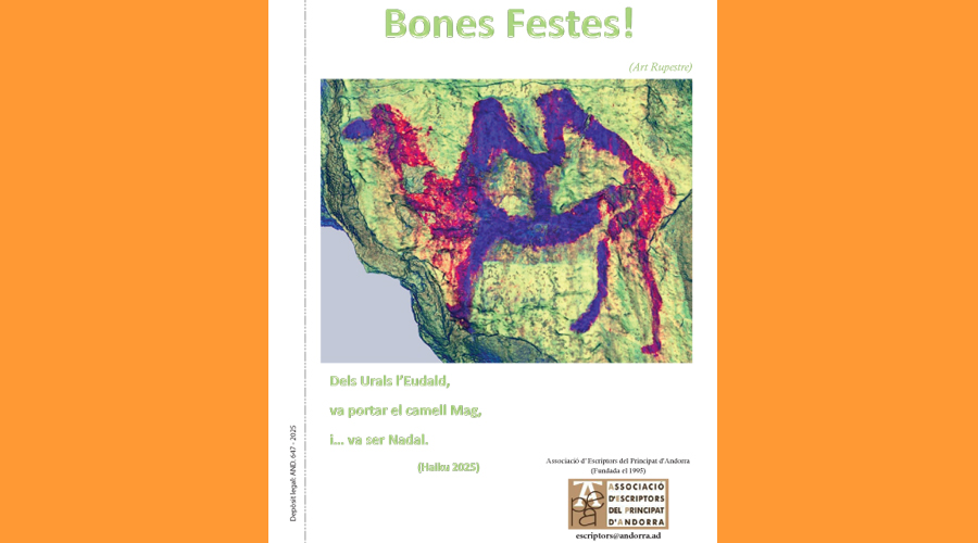 Art rupestre, camell de la cova Kapova, pintura rupestre descoberta per l’arqueòleg andorrà, Eudald Guillamet (novembre 2017)