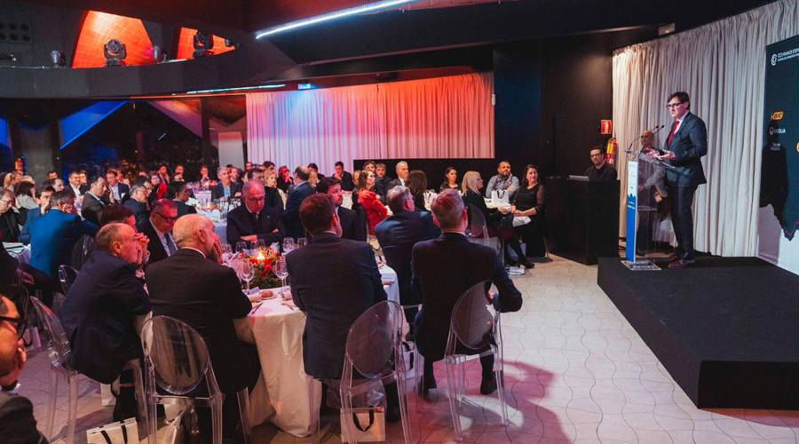 Salvador Illa intervenint al XXIV Prix Pyrénée (Govern.cat)