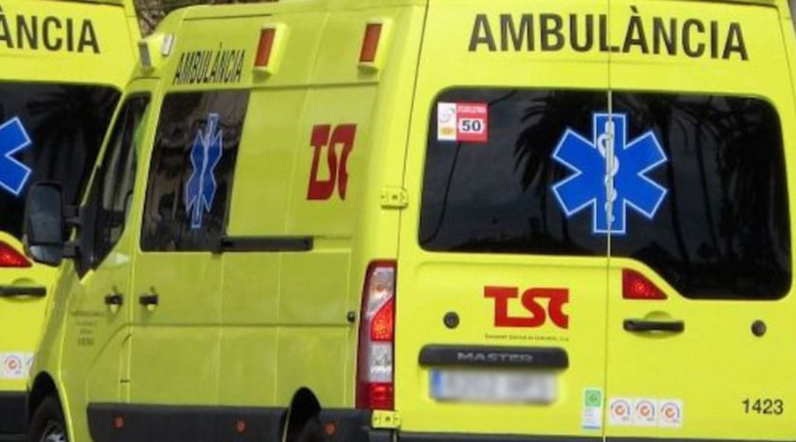 Una ambulància de l'empresa Transport Sanitari de Catalunya (Foto: TSC / arxiu RàdioSeu)