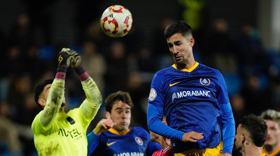 Imatge de l'FC Andorra 0 - Cartagena 1. Foto: Club