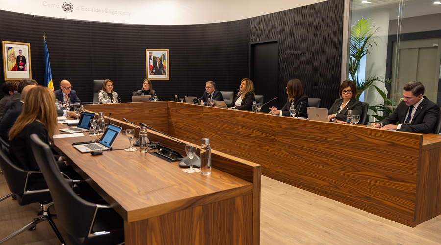 El Consell de Comú d'aquest divendres a Escaldes (comuee)