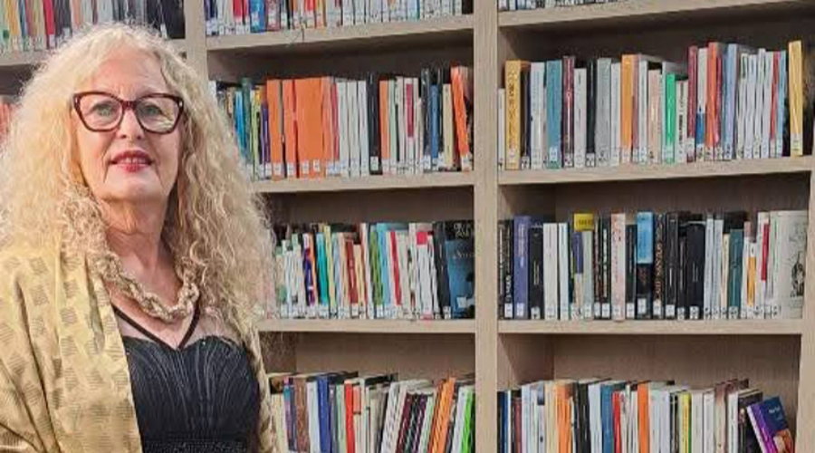 Manoella de Calheiros a la Biblioteca d’Escaldes