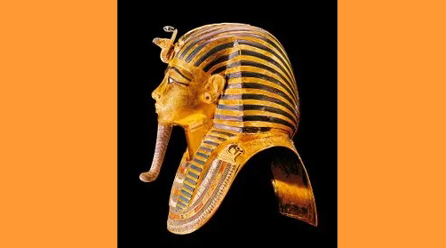 La màscara d'or de Tutankamon que va presidir la inauguració del Gran Museu Egipci