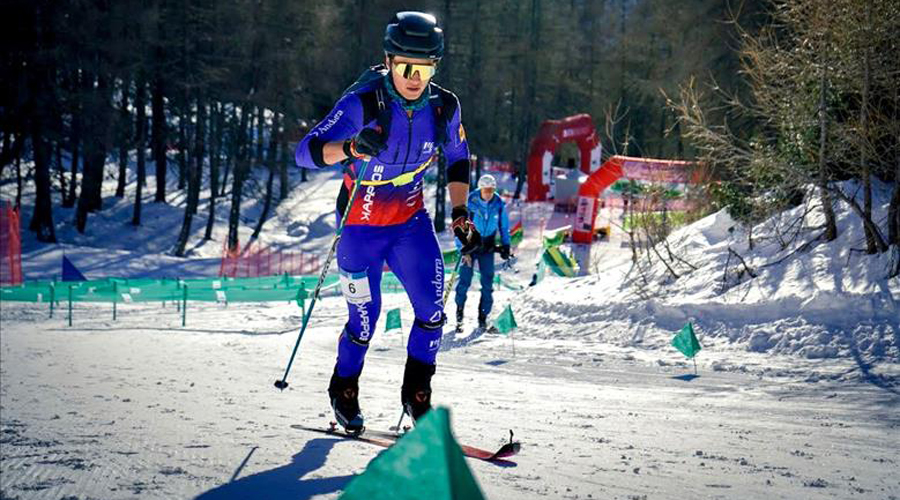 Max Palmitjavila en plena competició (AndorraDifusió)