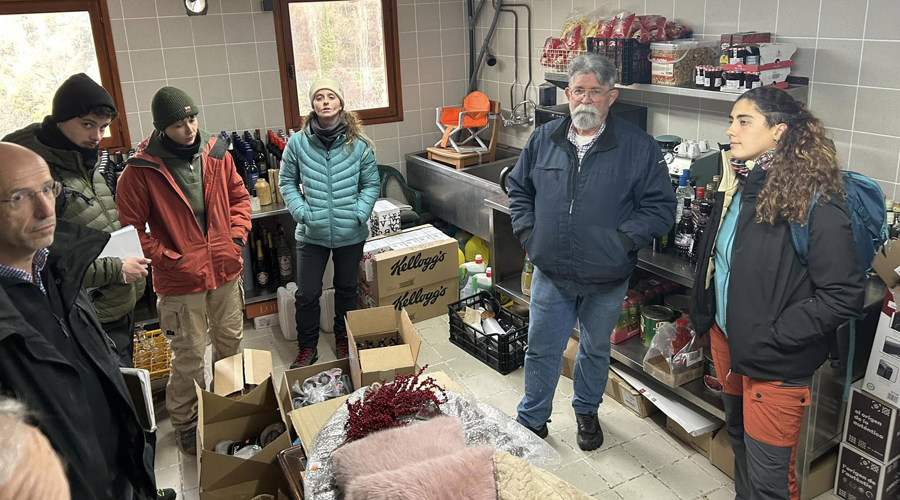 Espai del futur obrador làctic compartit a Estamariu (RàdioSeu)