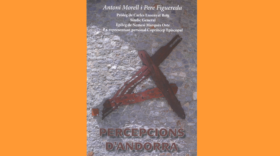 Portada de la nova reedició del llibre "Percepcions d’Andorra"