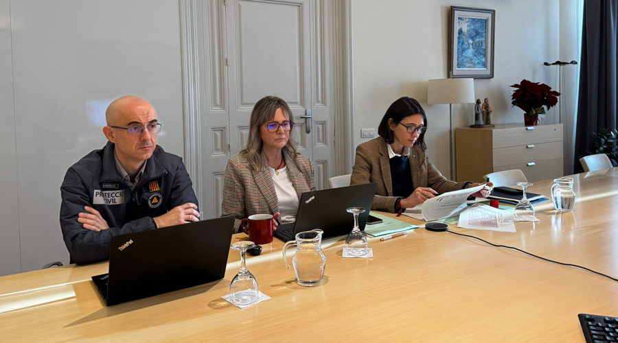 La Comissió Plenària ha estat presidida per la consellera d'Interior i Seguretat Pública, Núria Parlon (Foto: Gencat)